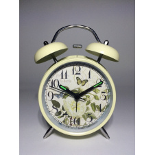 Настільний годинник з будильником Luminova SK17345 Harli Beige