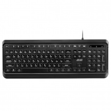 Клавіатура мембранна провідна usb 2E KS120 EN/UK black