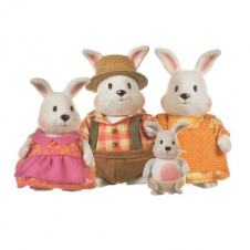Набор фигурок игровой Li`l Woodzeez Семья Кроликов