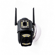 Камера видеонаблюдения уличная UKC SC03 V380pro 4G Black