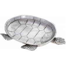 Блюдо 26х22х3см Silver Черепаха Bona DP118557