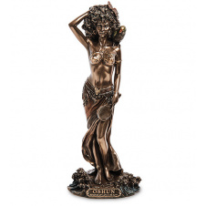 Cтатуетка колекційна Богиня краси Oshun 24х9х6 см Veronese Коричневий AL229057