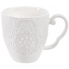 Кружки в наборе White Lace 280мл 4 штуки DP218635 BonaDi