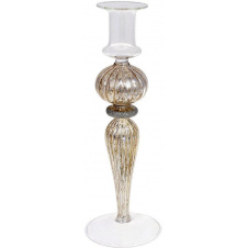 Интерьерный подсвечник Bona 8.5х25см стекло DP113267