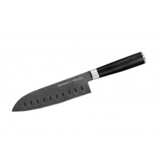 Нож кухонный Сантоку 180 мм Samura Mo-V Stonewash (SM-0094B)