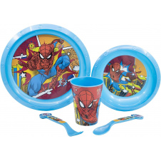 Набір посуду дитячий 5 предметів Stor Spider-Man (74715)