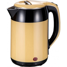 Чайник-термос электрический Seabreeze SB-0203 1.8 л бежево-черный