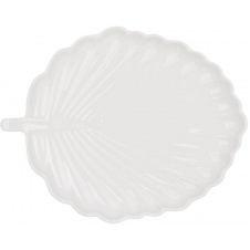 Фарфоровые блюда BonaDi White City Leaf набор 26х21 см Белый 4 шт DP231699