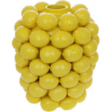 Фото - Порцелянова ваза BonaDi Лимон Decorative 40х28 см Жовтий DP231167 Порцелянова ваза BonaDi Лимон Decorative 40х28 см Жовтий DP231167