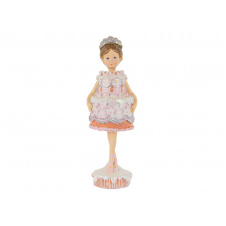 Интерьерная фигурка Girl cake 17 см Lefard Разноцветный AL230409