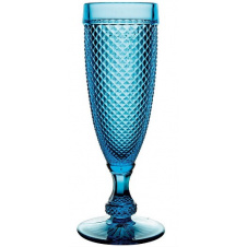 Бокал Vista Alegre Atlantis для шампанського 110 мл Bicos Blue (49000092)