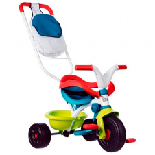 Трехколесный велосипед Smoby IR28515 3в1 с ручкой Разноцветный