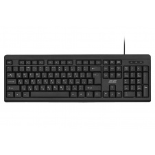 Дротова клавіатура 2E KS108 USB-A EN/UK чорний