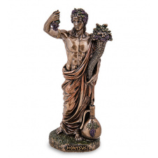 Интерьерная фигурка Dionysus Бог виноделия Veronese 15.5 см Коричневый AL229279