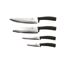 Набор ножей Berlinger Haus Black Silver Collection 4 предмета (BH-2466)