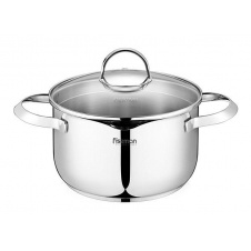 Кастрюля Fissman Callisto 1.9л со стеклянной перфорированной крышкой DP36666