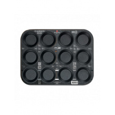 Форма для 12 мафинов Berlinger Haus Metallic Line Carbon Pro Edition (BH-1821)
