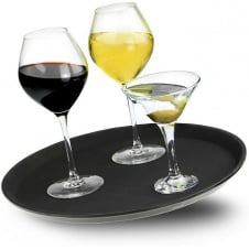 Поднос официанта Anti-Slip диаметр 40см круглый Empire DP63719