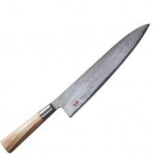 Кухонный нож Шеф 240 мм Suncraft Senzo Twisted Octagon (TO-06)