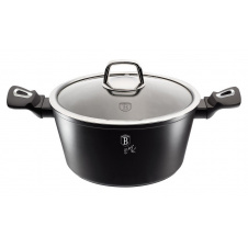 Кастрюля с крышкой Berlinger Haus Black Silver Line Collection (BH-1851)