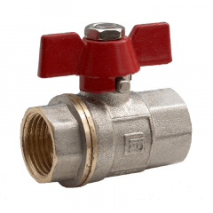 Кран шаровой FADO classic 3/4" ВВ прямой, латунь Миколаїв