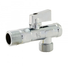 Приборный кран FADO new 1/2"x1/2" с фильтром, угловой Бердичев