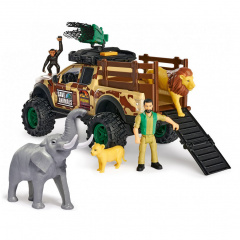 Внедорожник Dickie Toys Ford с фигурками животных 25 см (OL218364) Косов