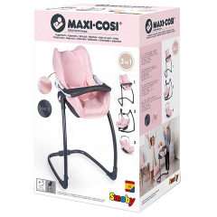 Кресло качели стульчик для кормления кукол 3в1 Smoby IG116500 Киев