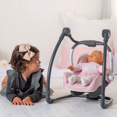 Кресло качели стульчик для кормления кукол 3в1 Smoby IG116500 Киев