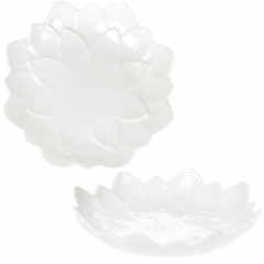 Фарфоровые блюда Bona White aster в наборе 4 штуки 20 см DP115000 Ивано-Франковск