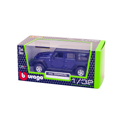 Машинка Bburago Джип Вранглер unlimited rubicon 1:32 DD095632 Кропивницький