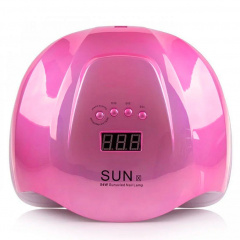 Лампа SUN T-SO32555 для сушіння гель лаку SunX pink Mirror 54W Івано-Франківськ