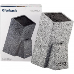 Подставка 11х11х26см для кухонных ножей с секцией для ножниц DP97212 Ofenbach Харків