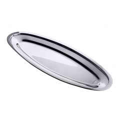 Блюдо для рыбы овальное 45х25см металлическое DP66464 Empire Киев