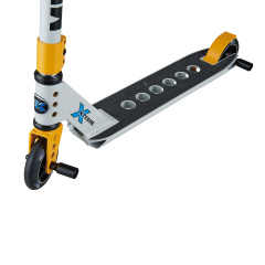 Детский самокат 2-х колесный Micro Trixx 2.0 100 kg Gray-Yellow KD117872 Запоріжжя