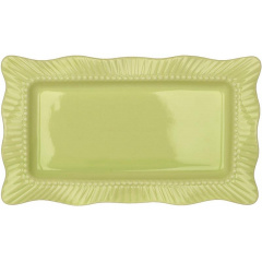 Прямокутні блюда BonaDi Green 31х18 см Зелений 6 шт DP231100 Київ