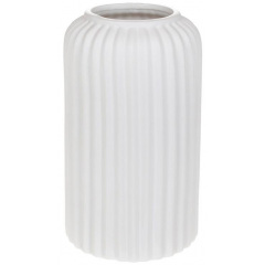 Ваза интерьерная Уника фарфоровая диаметр 11x20см white BonaDi DP219239 Хмельницький