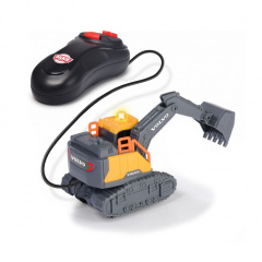 Мини-экскаватор Dickie Toys Volvo со световыми эффектами 14 см (OL218359) Тячев