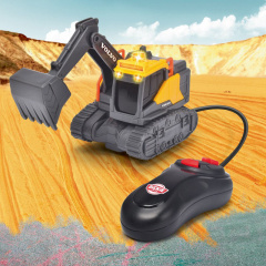 Мини-экскаватор Dickie Toys Volvo со световыми эффектами 14 см (OL218359) Тячев