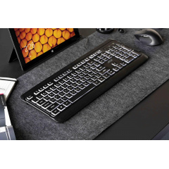 Клавіатура мембранна провідна usb 2E KS120 EN/UK black Харків
