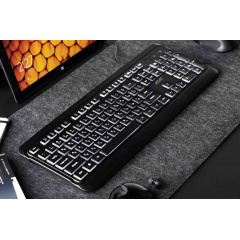 Клавіатура мембранна провідна usb 2E KS120 EN/UK black Харків