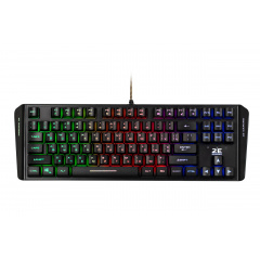 Клавіатура ігрова провідна 2E Gaming KG355 LED USB Ukr Чорний Запоріжжя