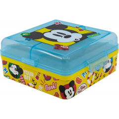 Ланч-бокс квадратний Stor Mickey Mouse 14,1x13,5x6 см (74393) Виноградів