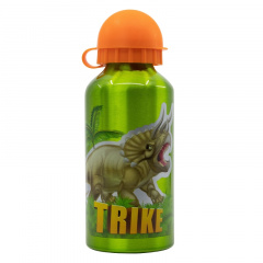 Пляшка алюмінієва дитяча Stor Dinosaur 400 мл (26234) Рівне