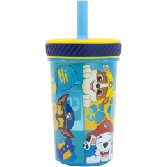 Стакан для детей с силиконовой трубочкой Stor Paw Patrol 370 мл (74687) Херсон