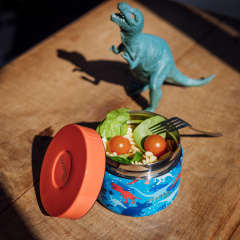 Термос дитячий для їжі Quokka Dinosaur 360 мл (40096) Київ