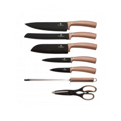 Набор ножей из 8 предметов Berlinger Haus Metallic Line Rose Gold Edition (BH-2561) Чернигов
