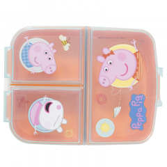 Ланч-бокс дитячий на 3 відділення Stor Peppa Pig (13920) Чернігів