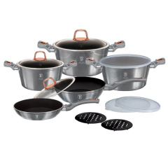 Набор посуды из 13 пр.Berlinger Haus Moonlight Collection (BH-7033) (43804) Киев