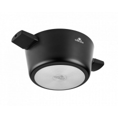 Кастрюля с крышкой 24 см 4,4 л Gerlach Granitex (5901035504707) Харків
